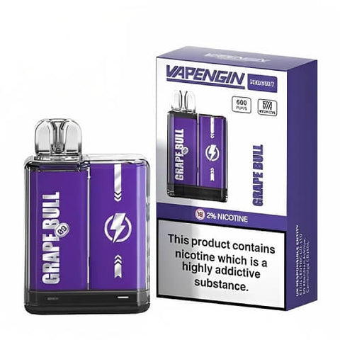 Vapengin Mercury 600 Disposable Vape Pod Device Box of 10 - Vape Puff Disposable