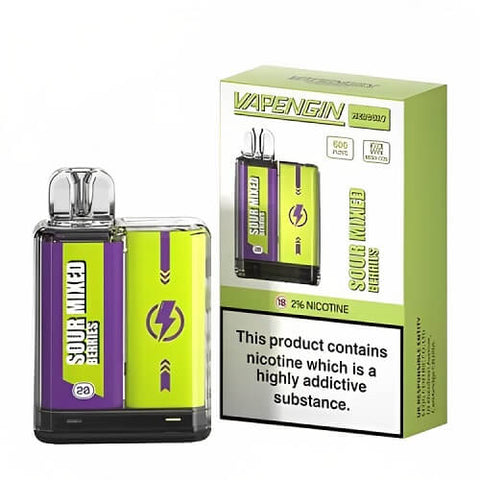 Vapengin Mercury 600 Disposable Vape Pod Device Box of 10 - Vape Puff Disposable