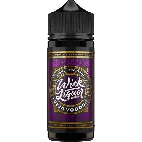 Wick Liquor Eliquid Shortfill E-Liquid | 100ml -Vape Puff Disposable