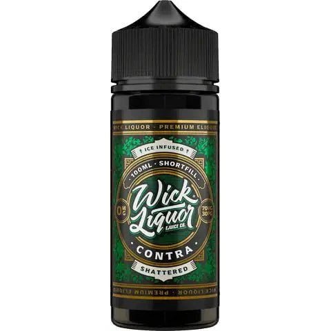 Wick Liquor Eliquid Shortfill E-Liquid | 100ml -Vape Puff Disposable