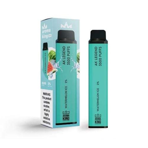 Aroma King 3500 Disposable Vape Pod (Box of 10) - Watermelon Ice -Vape Puff Disposable