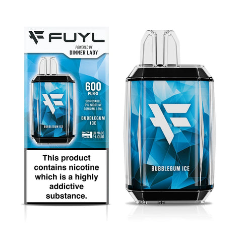 Dinner Lady Fuyl 600 Disposable Vape Device – Box of 10 -Vape Puff Disposable