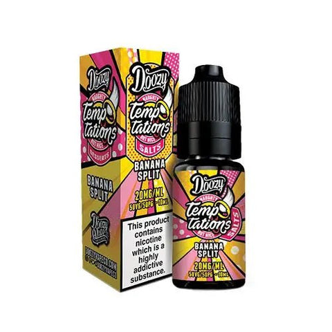 Doozy Temptations Nic Salt 10ml E-Liquids Pack of 10 -Vape Puff Disposable