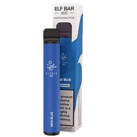 Elf Bar 600 Disposable Vape Pod (Box of 10) -Vape Puff Disposable