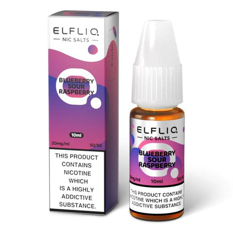 Elf Bar Elfliq Nic Salt 10ml E-Liquids Pack of 10 -Vape Puff Disposable