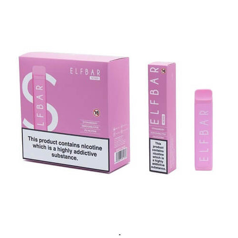 Elf Bar NC600 Disposable Vape Pod (Box of 10) -Vape Puff Disposable