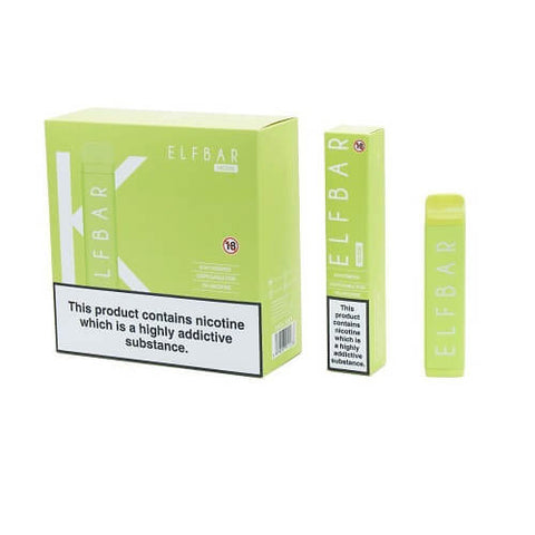 Elf Bar NC600 Disposable Vape Pod (Box of 10) -Vape Puff Disposable