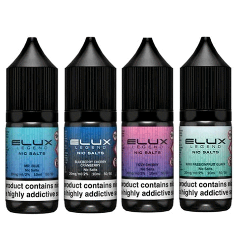 Elux Legend Nic Salt 10ml E-Liquids Pack of 10 -Vape Puff Disposable