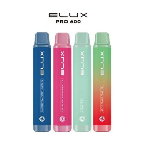 Elux Pro 600 Disposable Vape Pod (Box of 10) -Vape Puff Disposable