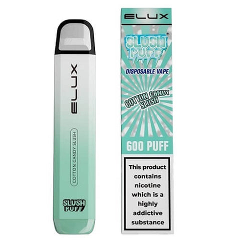 Elux Slush Puff 600 Disposable Vape Pod (Box of 10) -Vape Puff Disposable