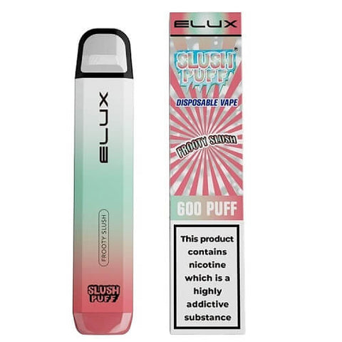 Elux Slush Puff 600 Disposable Vape Pod (Box of 10) -Vape Puff Disposable