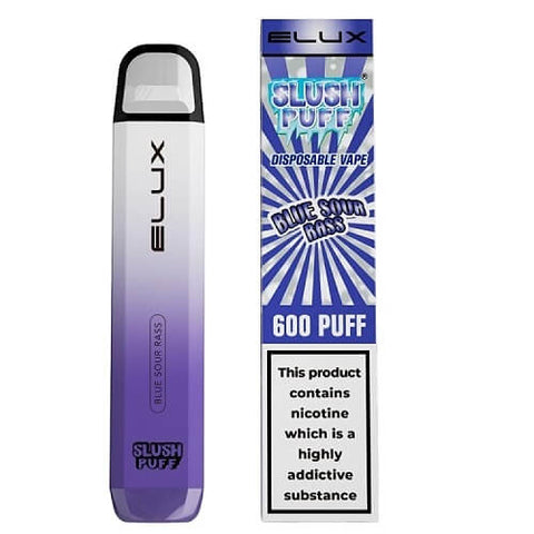 Elux Slush Puff 600 Disposable Vape Pod (Box of 10) -Vape Puff Disposable