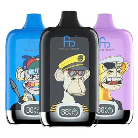 Fumot Randm Digital 12000 Disposable Pod Device – Box of 10 -Vape Puff Disposable