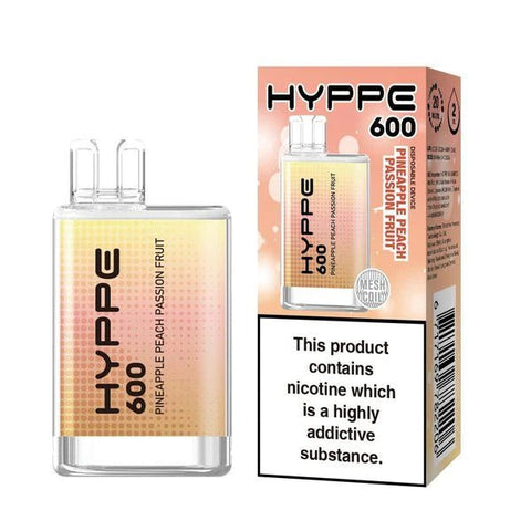 Hyppe 600 Crystal Disposable Vape Pod 20mg (Box of 10) -Vape Puff Disposable