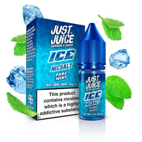 Just Juice Ice Nic Salt 10ml E-Liquids Pack of 10 -Vape Puff Disposable