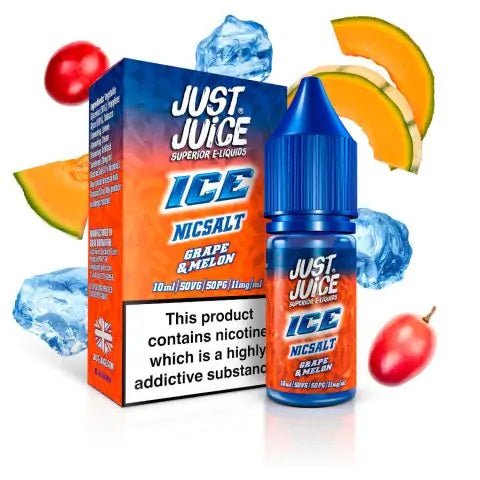 Just Juice Ice Nic Salts 10ml E-Liquids Pack of 10 -DOJANI PRIVATE LIMITED