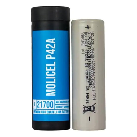 Molicel 21700 Rechargeable Vape Battery - 4200mAh 30A -Vape Puff Disposable
