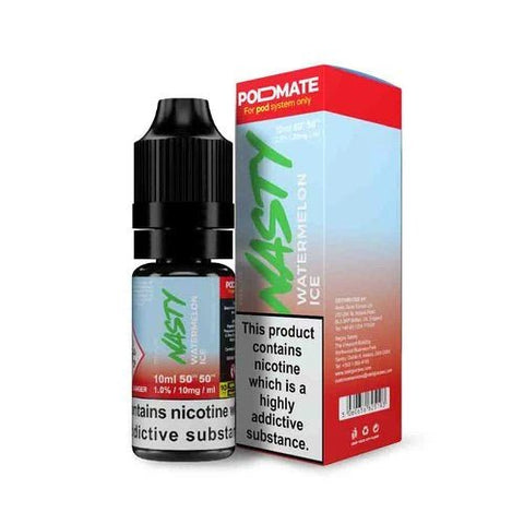 Nasty Juice Podmate Nic Salt 10ml E-Liquids Pack of 10 -Vape Puff Disposable