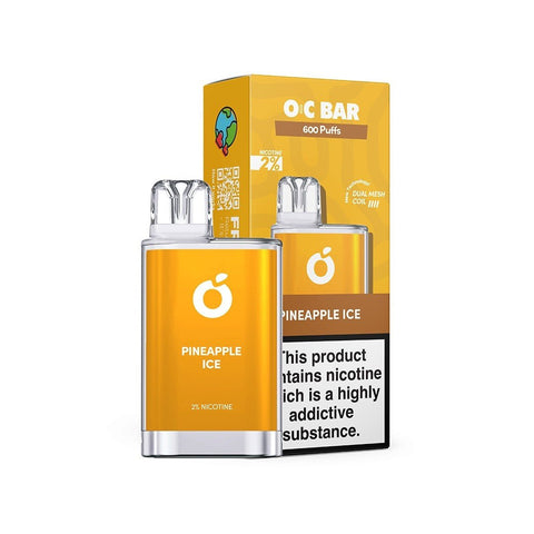 OC Bar 600 Disposable Vape Pod Device – Box of 10 -Vape Puff Disposable