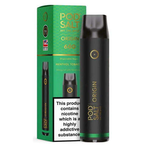 Pod Salt Go 600 Disposable Vape Pod (Box of 10) -Vape Puff Disposable