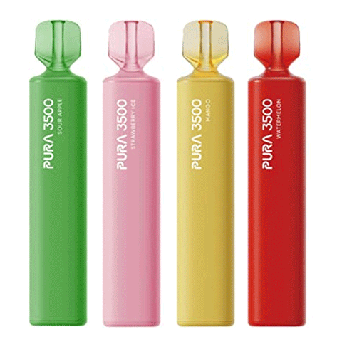 Pura 3500 Disposable Vape Pod - (Box of 10) -Vape Puff Disposable