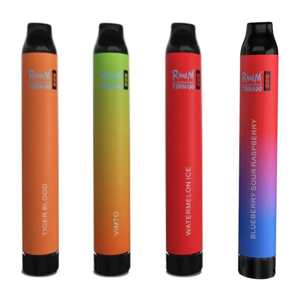 RandM Tornado 600 Disposable Vape Device – Box of 10 | Vape Puff Disposable