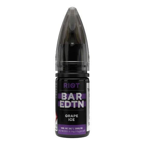 Riot Bar EDTN Nic Salt 10ml E-Liquids Pack of 10 -Vape Puff Disposable