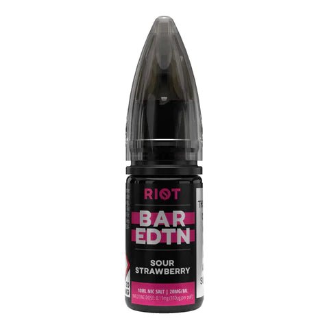 Riot Bar EDTN Nic Salt 10ml E-Liquids Pack of 10 -Vape Puff Disposable