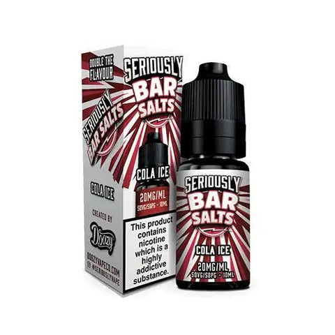 Seriously Bar Salts Doozy Vape Co Nic Salt 10ml E-Liquids Pack of 10 -Vape Puff Disposable