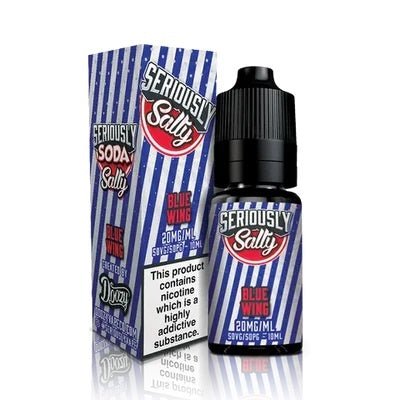 Seriously Salty Soda Nic Salts 10ml E-Liquids Pack of 10 -Vape Puff Disposable