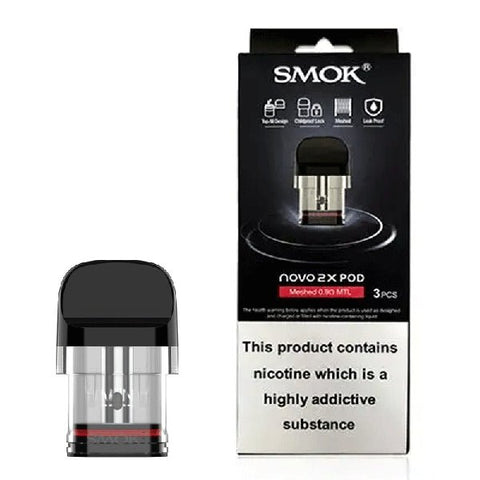 Smok Novo 2X Replacement Pod -Vape Puff Disposable