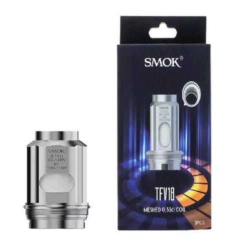 SMOK TFV18 Replacement Coils -Vape Puff Disposable