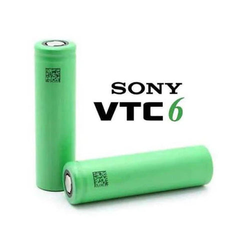 Sony VTC6 18650 Rechargeable Vape Battery - 3000mAh 15A -Vape Puff Disposable