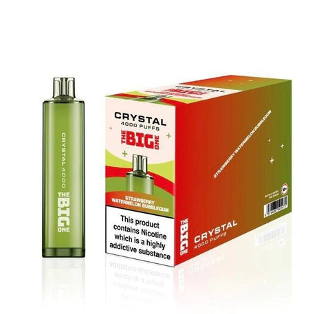 The Big One Crystal 4000 Disposable Vape Pod (Box of 10) -Vape Puff Disposable