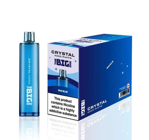 The Big One Crystal 4000 Disposable Vape Pod (Box of 10) -Vape Puff Disposable