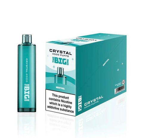 The Big One Crystal 4000 Disposable Vape Pod (Box of 10) -Vape Puff Disposable