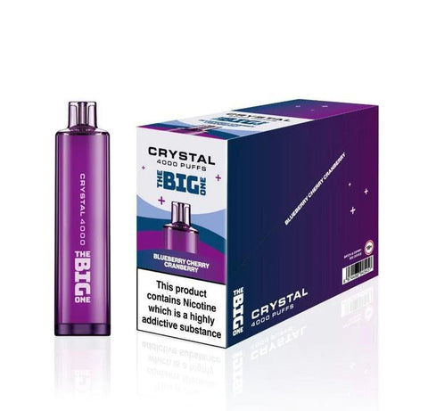 The Big One Crystal 4000 Disposable Vape Pod (Box of 10) -Vape Puff Disposable