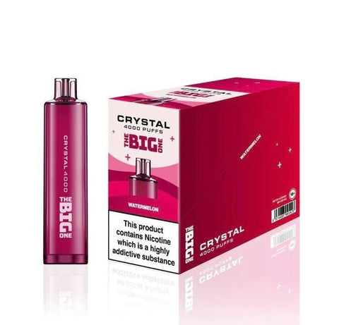 The Big One Crystal 4000 Disposable Vape Pod (Box of 10) -Vape Puff Disposable