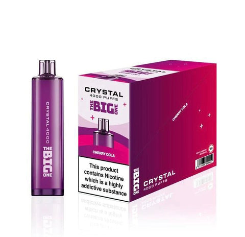 The Big One Crystal 4000 Disposable Vape Pod (Box of 10) -Vape Puff Disposable