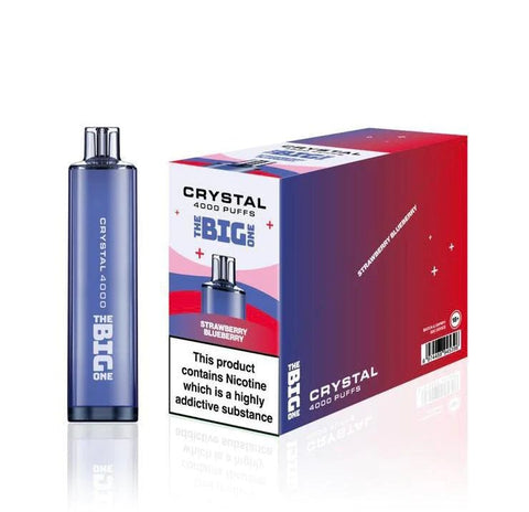 The Big One Crystal 4000 Disposable Vape Pod (Box of 10) -Vape Puff Disposable