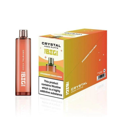 The Big One Crystal 4000 Disposable Vape Pod (Box of 10) -Vape Puff Disposable