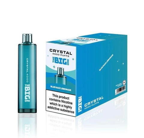 The Big One Crystal 4000 Disposable Vape Pod (Box of 10) -Vape Puff Disposable