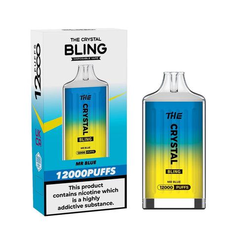 The Crystal Bling 12000 Puff Disposable Vape -Vape Puff Disposable