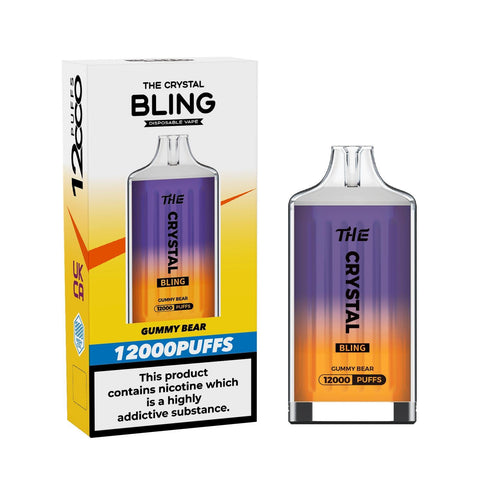 The Crystal Bling 12000 Puff Disposable Vape -Vape Puff Disposable
