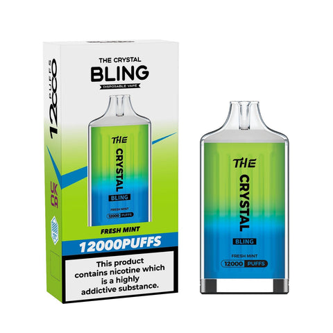 The Crystal Bling 12000 Puff Disposable Vape -Vape Puff Disposable