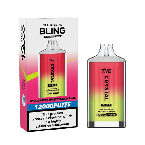 The Crystal Bling 12000 Puff Disposable Vape -Vape Puff Disposable