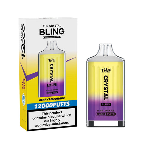 The Crystal Bling 12000 Puff Disposable Vape -Vape Puff Disposable