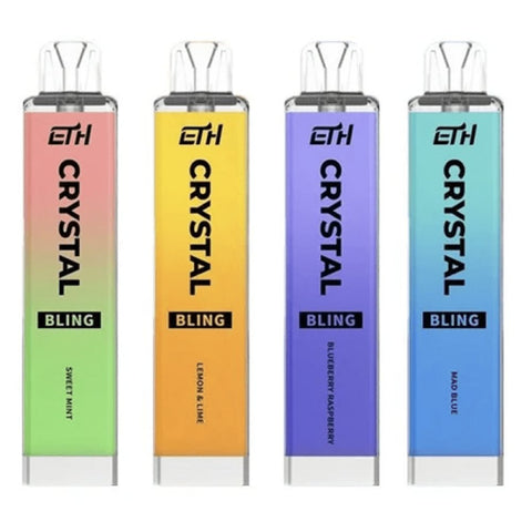 The Crystal Bling 6000 Disposable Vape Pod Device – Box of 10 -Vape Puff Disposable