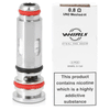 Uwell Whirl S Replacement Coil -Vape Puff Disposable