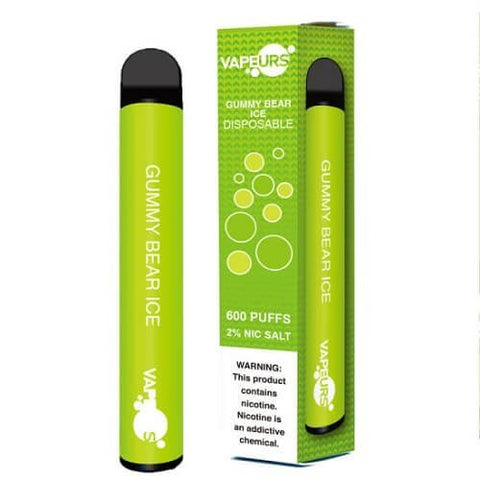 VAPEURS 600 Disposable Vape Pod (Box of 10) -Vape Puff Disposable